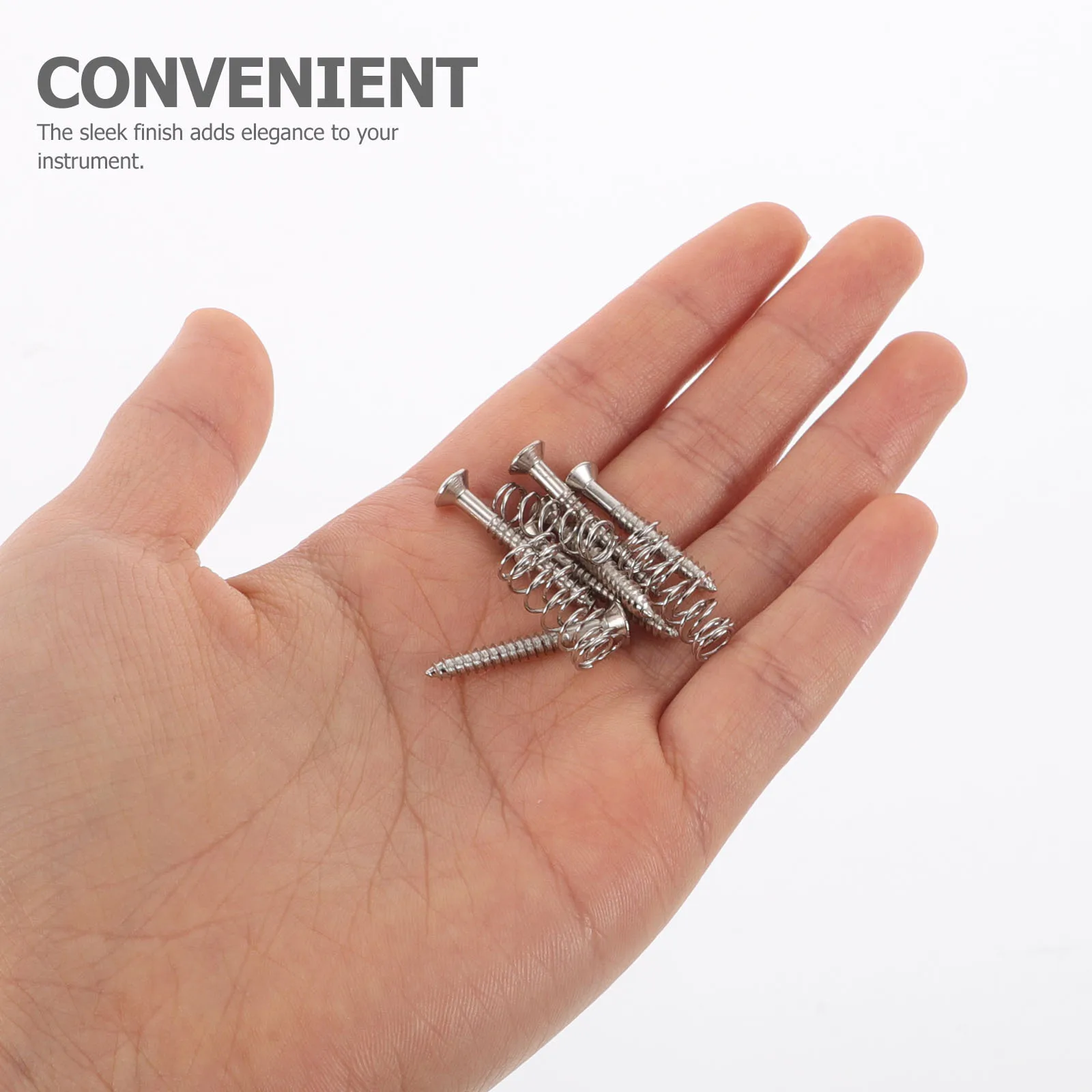 

1 Set Pickup Installation Screws Electric Guitar Hardware Kit Enhanced Sound Clarity Performance Pickup Springs Pickguard Screws