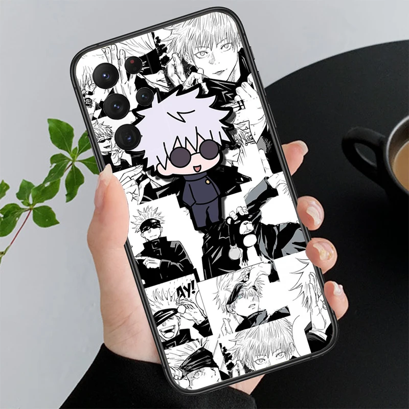 

Cute Gojo Satoru Jujutsu Kaisen Case For Samsung A55 A16 A56 A36 A23 A35 A15 A53 A54 A33 A34 A25 A05S A52 A52S A14 A13 A71