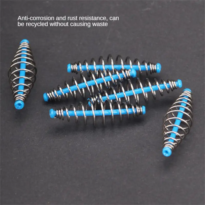 2/4/6PCS Wire Diameter 0.7mm Bait Accessories Inner Wall Is Smooth Explosion Hook Spring High Carbon Steel Ppo-3 Nano