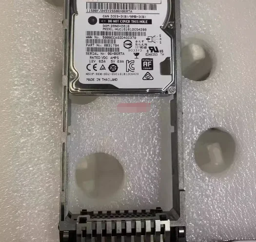 For 02PX580 02PX588 02PX579 1.2T 10K SAS 12GB V5000E hard drive