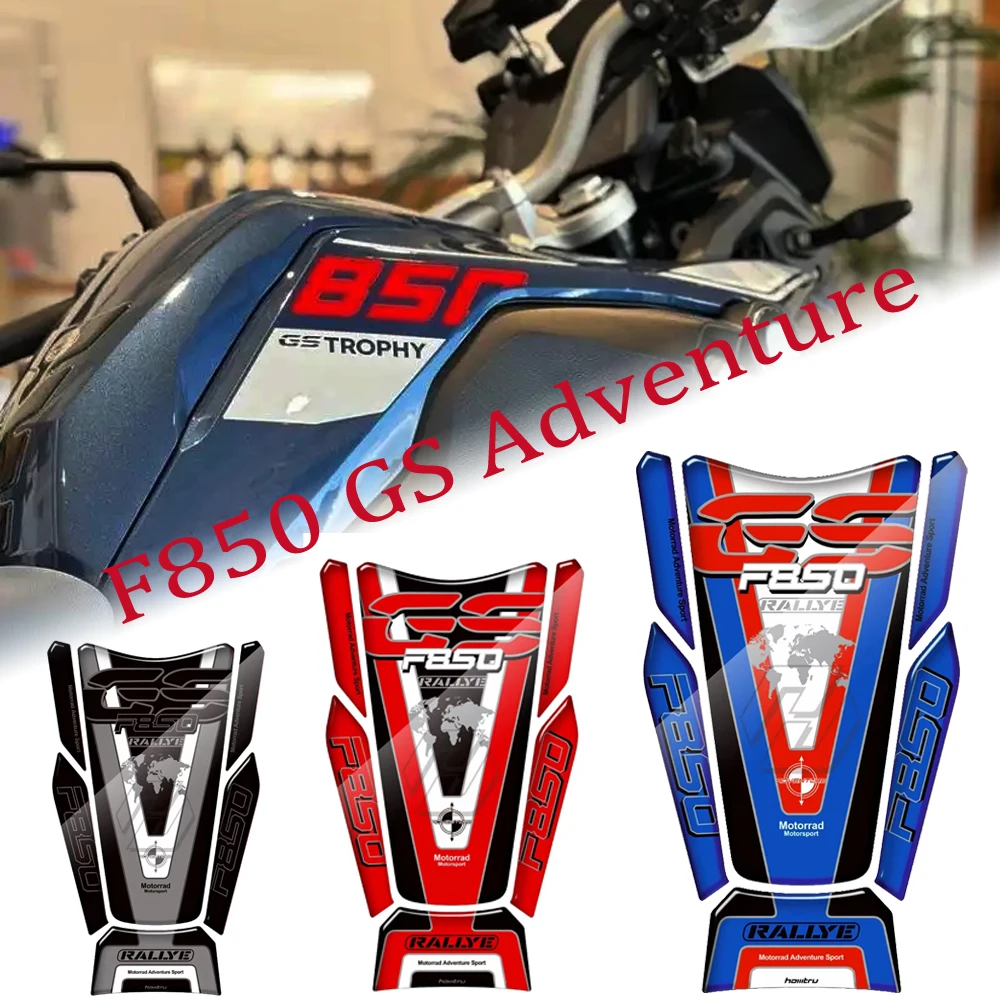 

For BMW Motorrad F850 GS Adventure 2019- 3D Motorcycle Gas Tank Pad Sticker