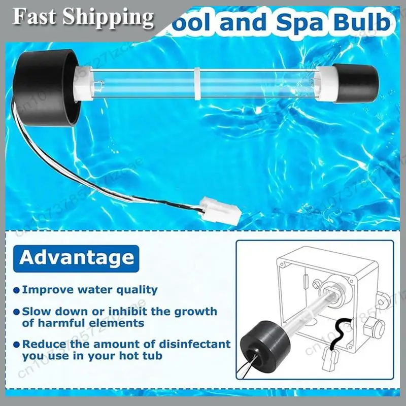 

-A99Z 472-841 Hot Tub, Pool & Spa Bulbs 6472-857,94-1552, UVL-3LRK-, UV Bulbs, Jacuzzis & Sundance Spa Clearray