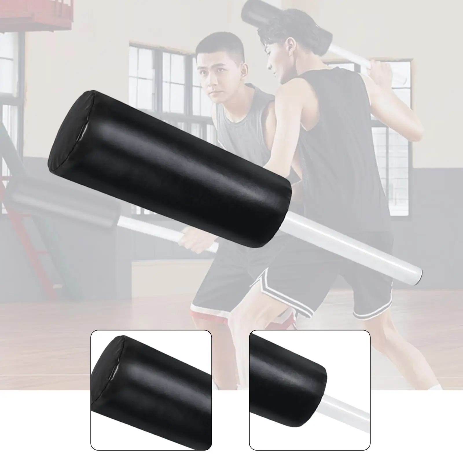 

Basketball Training Blocking Sticks EVA Soft Padded Contact Pad for Accurate Defense and Reaction Speed Practice