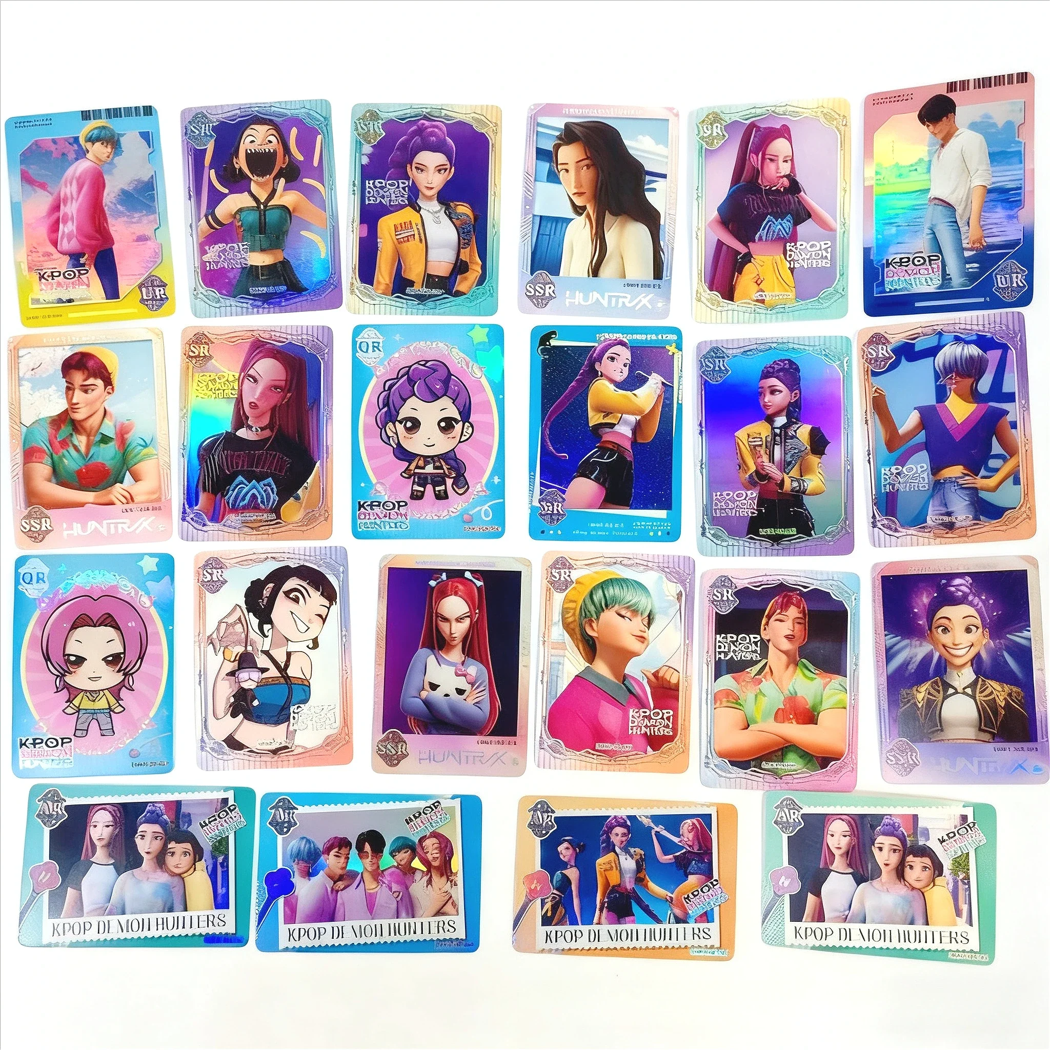 صندوق Huntrix Rumi Mira Zoey Blind - بطاقات Anime Kpop Demon Hunter القابلة للجمع، حقيبة غامضة من رقائق الليزر هدية مفاجئة #1