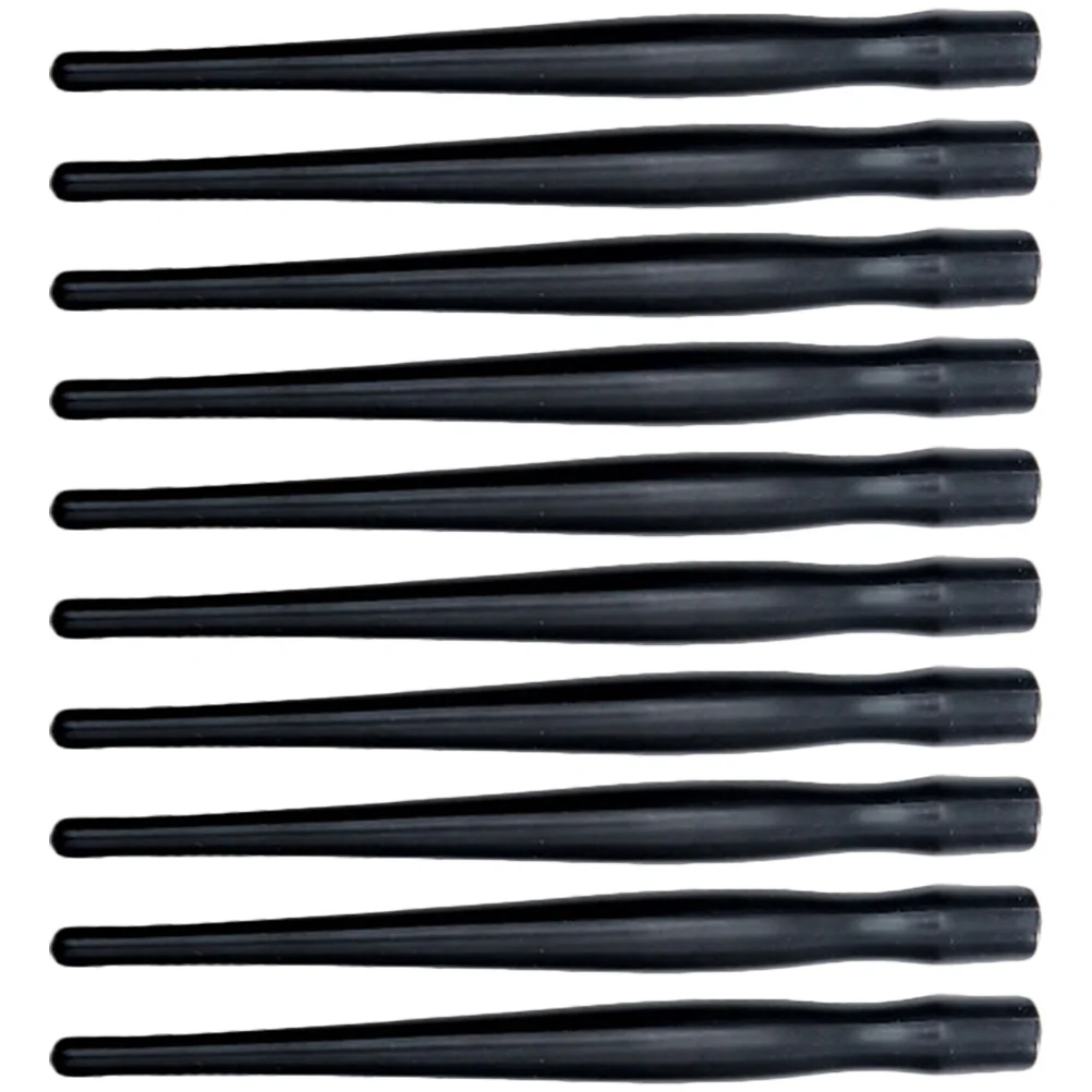 

10 Pcs Black Plastic Pen Rod Pens for Comics Dip-pens Ink Drawing Writing Holder Nibs