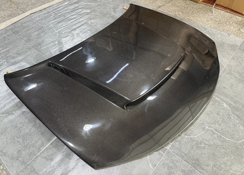 High Quality Carbon Fiber Engine Cover Hood for 2017 Charger Includes Bolts New Condition