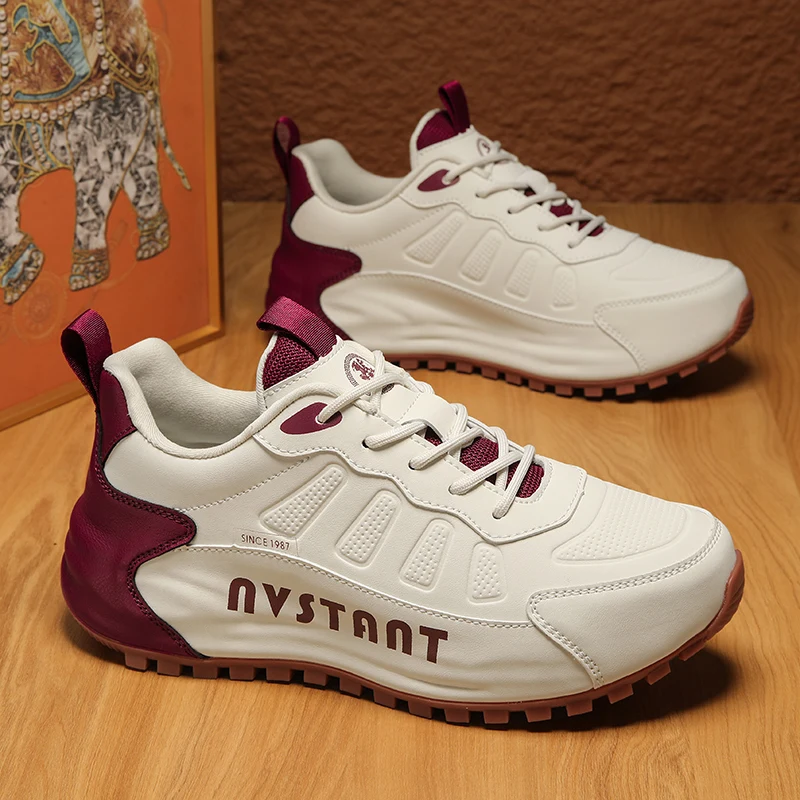 

2025 Spring/Autumn Men's Trendy Dad Shoes - Ultra Popular Mesh Breathable Thick-Sole Fashion Sneakers, Stylish & Versatile