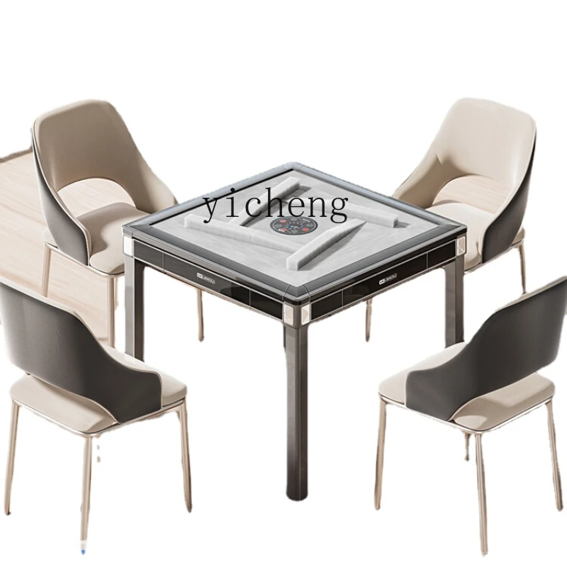 Xl Third Generation Dining Table Cyclone Roller Coaster Mahjong Machine Automatic Dining Table Dual-Use Heating