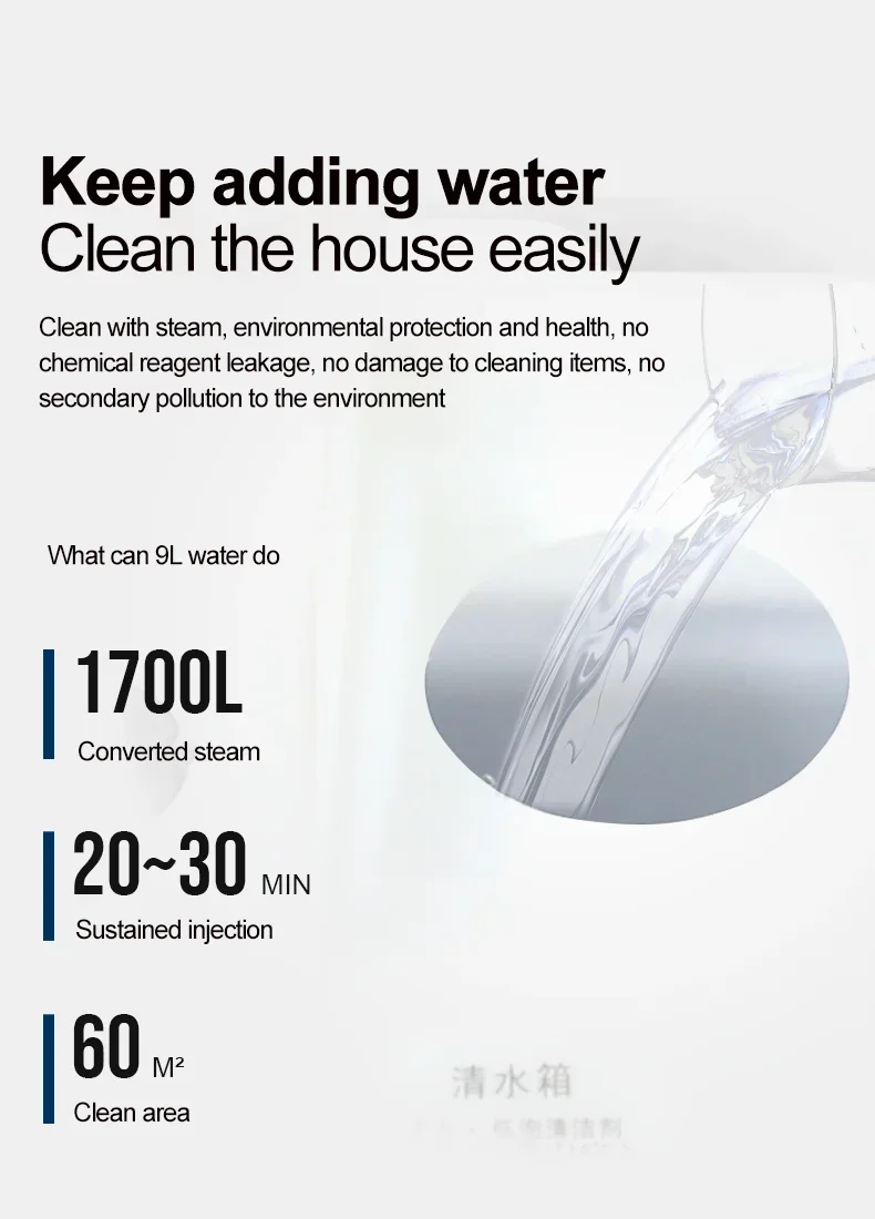 2025 رائجة البيع Cleanvac المنزل والتجاري أريكة السجاد الستار آلة تنظيف السيارات مستخرج السجاد