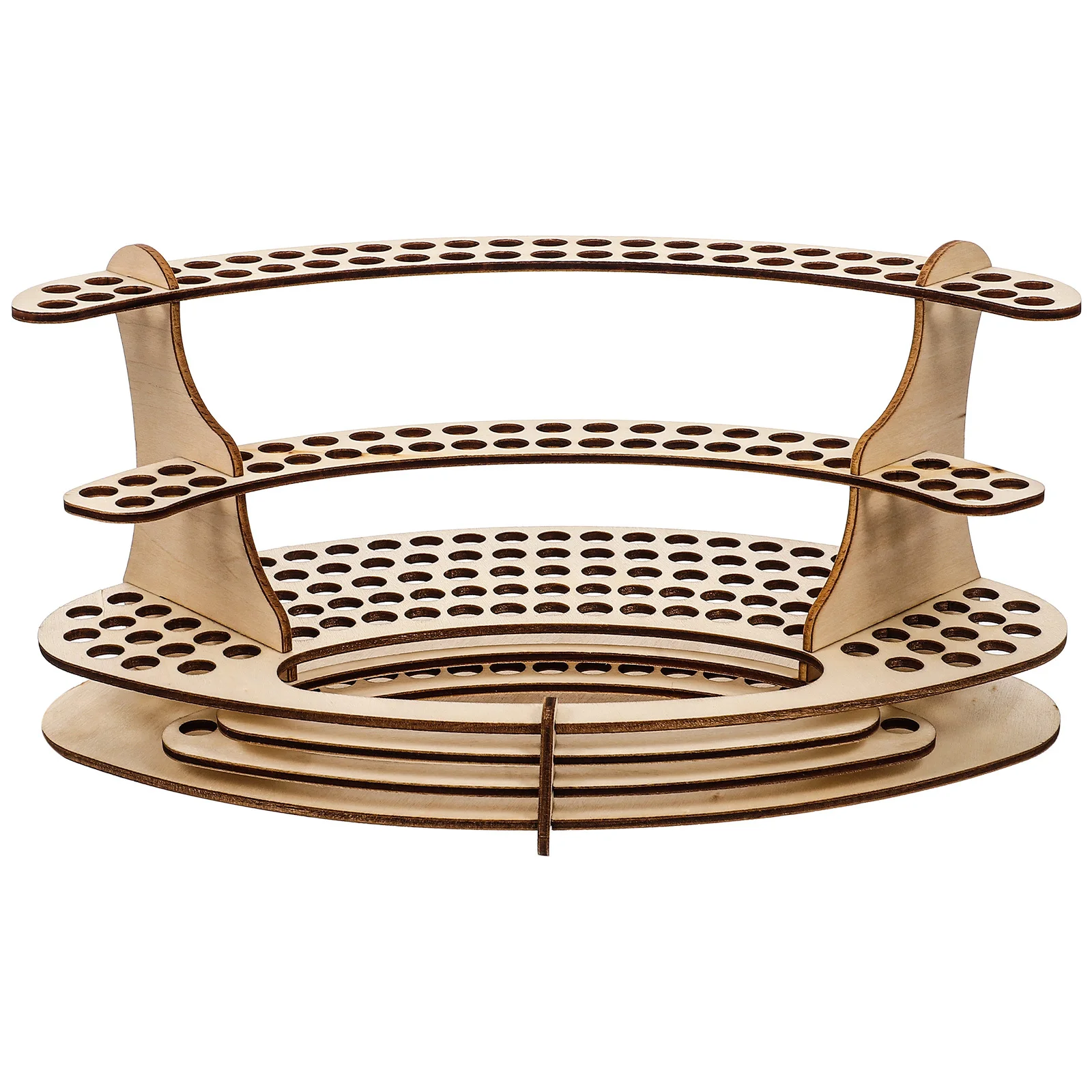 

Crayon Stand Wooden Desk Organizer Pen Holder with Multifunctional Slots Vertical Design for Office School Home Use Eco Friendly