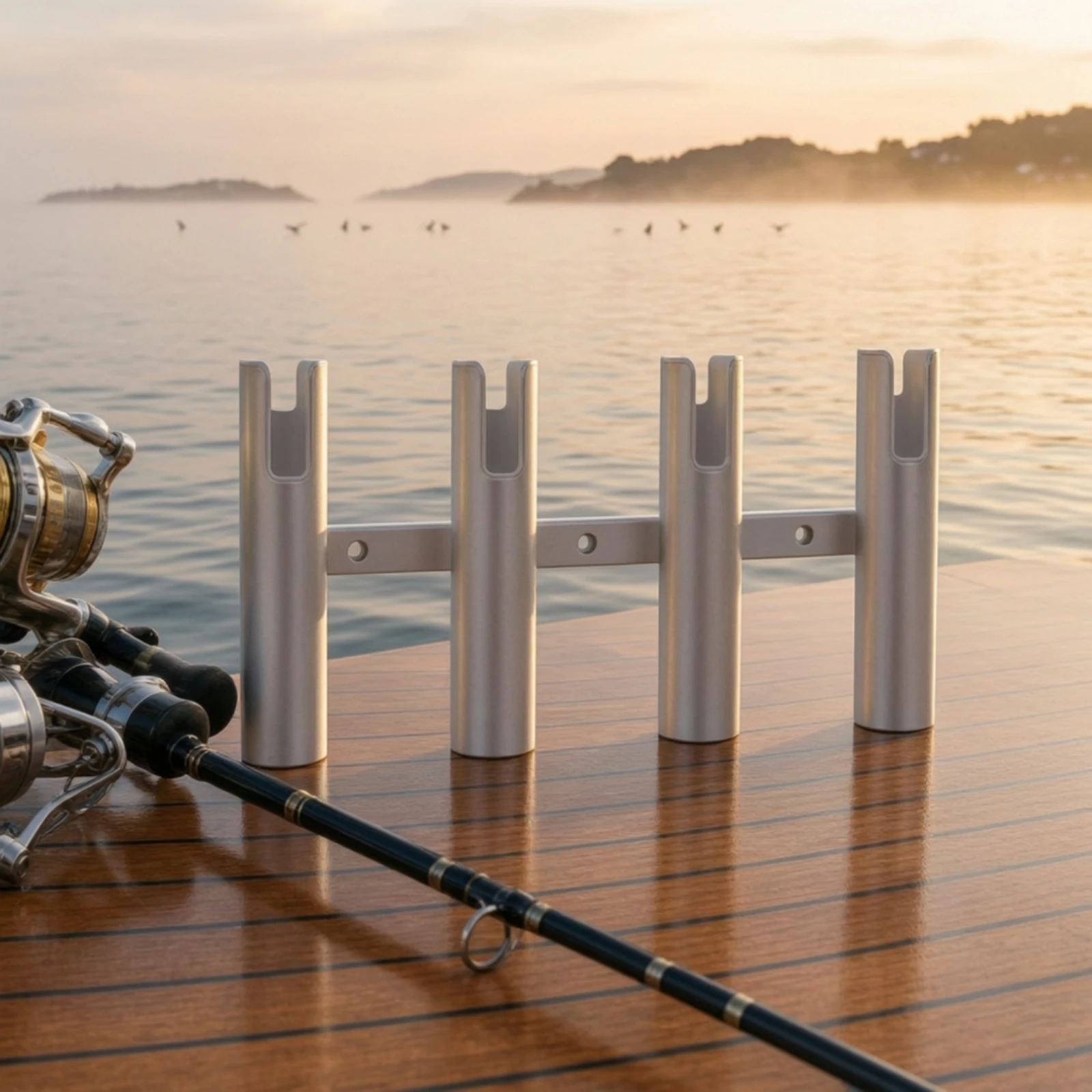 Держатель для удочек с 4 трубк – обзор и цена Fishing Rod Boat