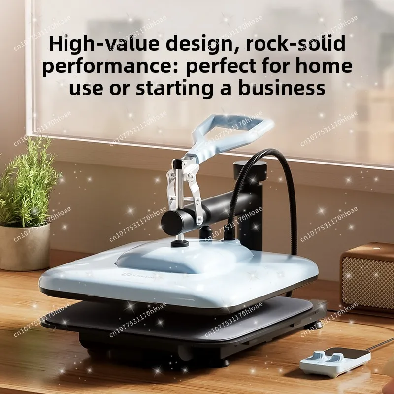 Manual heat press machine, hot press machine, non-woven fabric manual flat press machine commemorative box