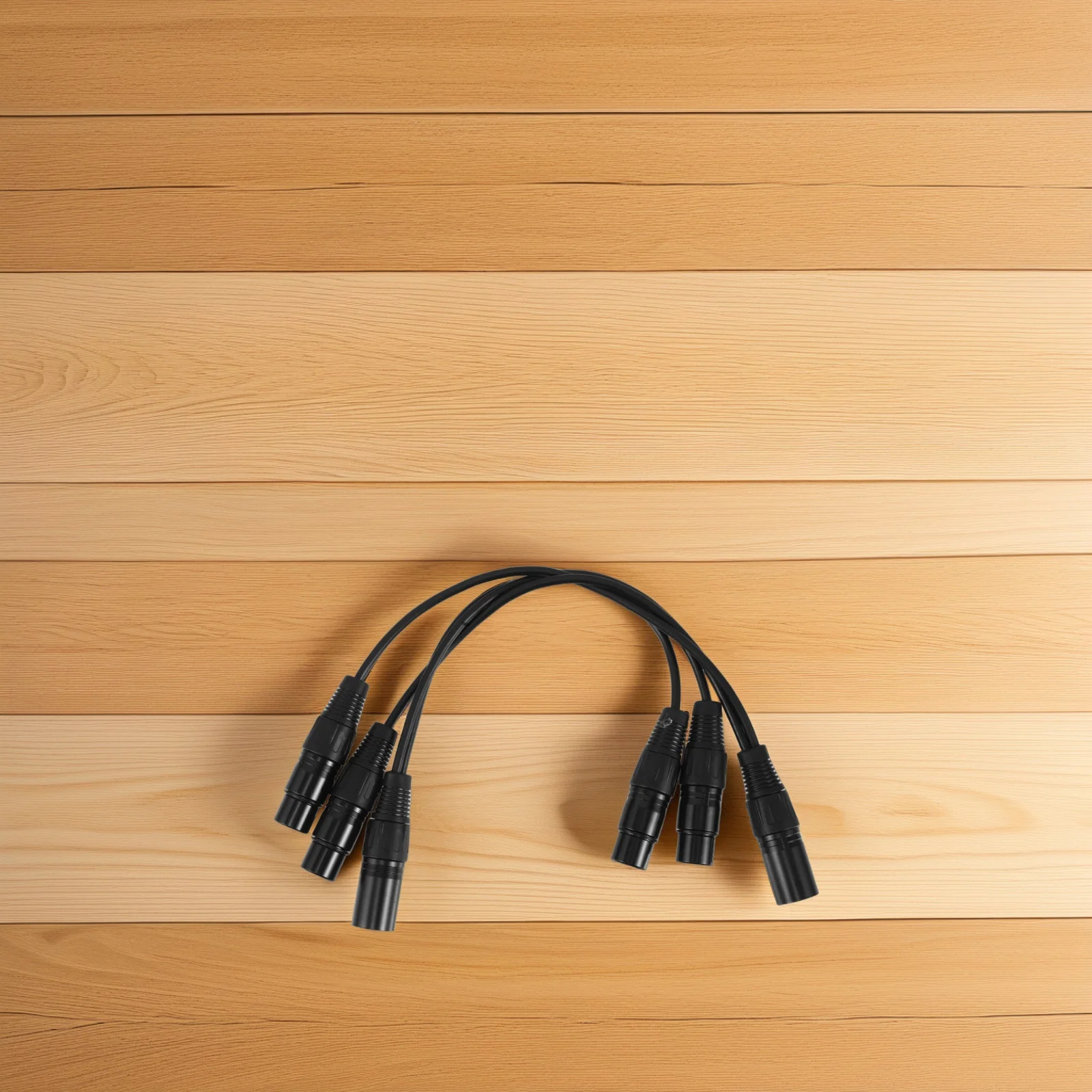 

2Pcs Male to Female Xlr Extension Cable Balanced Microphone Splitter Cord for Audio Mixer Speaker Mic Cable Microphone Cords