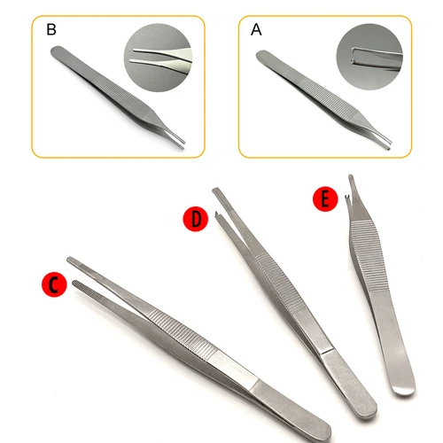Herramientas de precisión Premium, pinzas dentales hemostáticas Adson, rinoplastia, cirugía de cartílago, instrumentos médicos