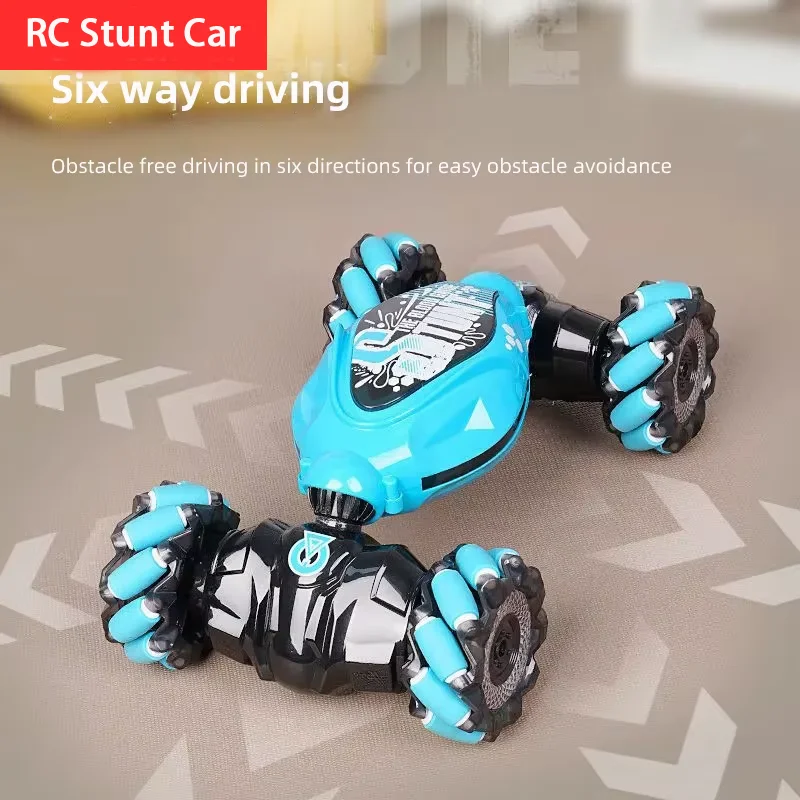 New RC Car 4WD Climbing Stunt LED Electric Cars Gesture Induction Deformation Twist Remote Controlled Car Electronic Toys Gifts