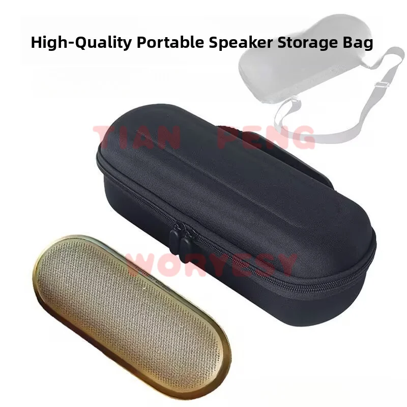 WYORESY premium grade storage case Applicable Model: for Luna2 Bluetooth Speaker adopts thick dense scratch resistant fabric