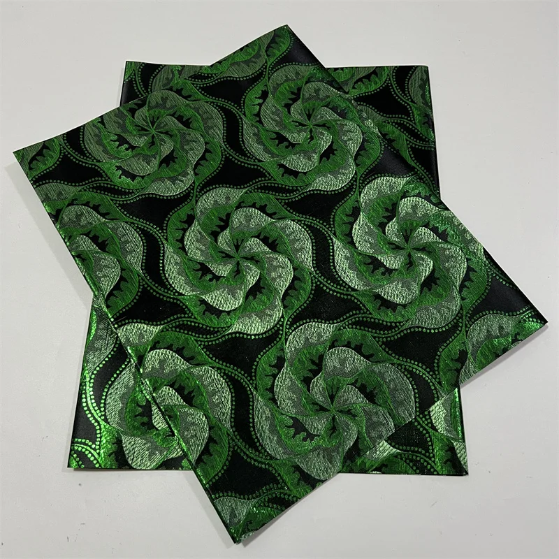 African Swiss Sego Headtie - 3D Demask Fashion Sego Headscarf - 1PCS/Bag Headties Set for Wedding and Party