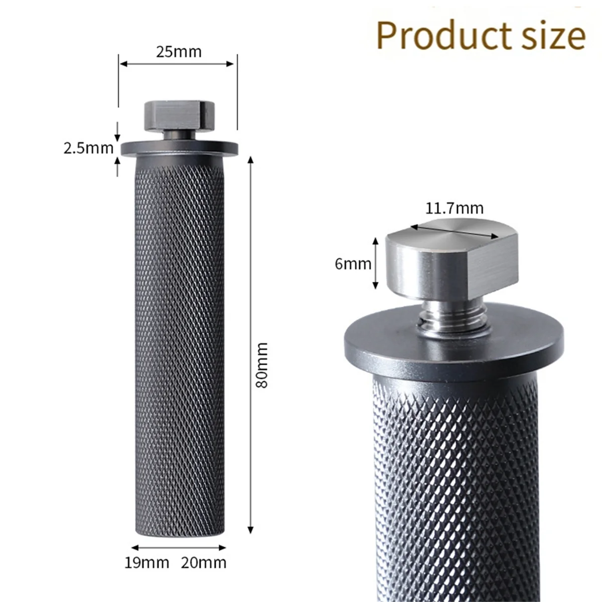 Aluminum Alloy Guide Rail Track Workbench Peg Brake Bench Clamp 20mm_N34R