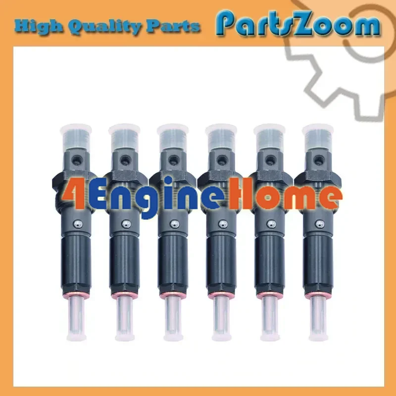 

6pcs Fuel Injector KDAL59P5 For Cummins 6B 6BT 6BTA Diesel Engine