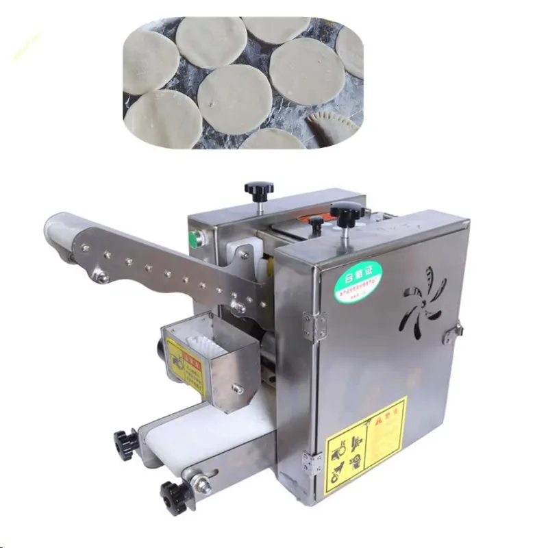 Spring roll wrapping paper making machine of different shapes, dumpling sheet making machine