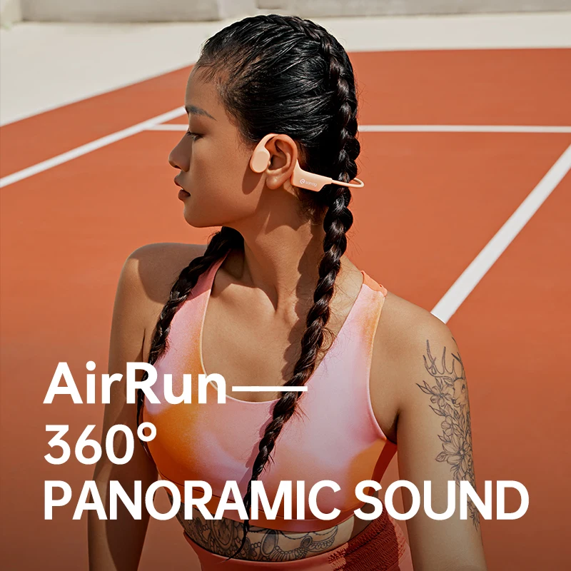 Sanag A30S Pro Earphone Bluetooth 5.3 nirkabel, Headphone Suara panorama 360 °, Headset tahan Air IPX7