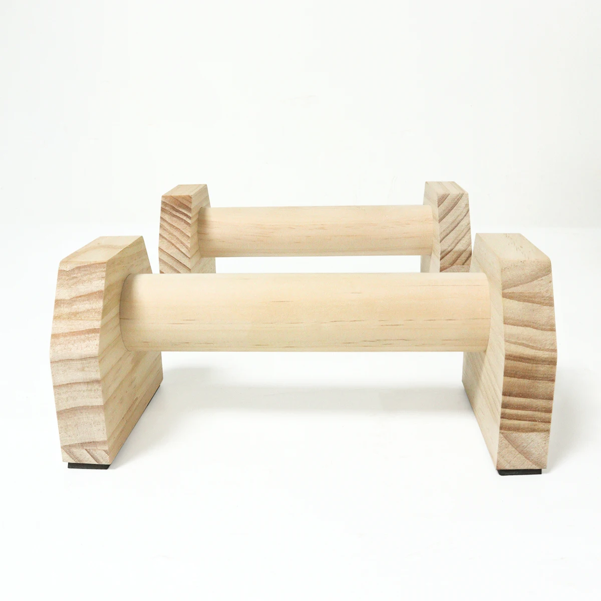 ProCircle Pine Wood Push-Up Stand Home Workout Equipment with Wooden Parallettes and Push-Up Bars Promotional Sports Products