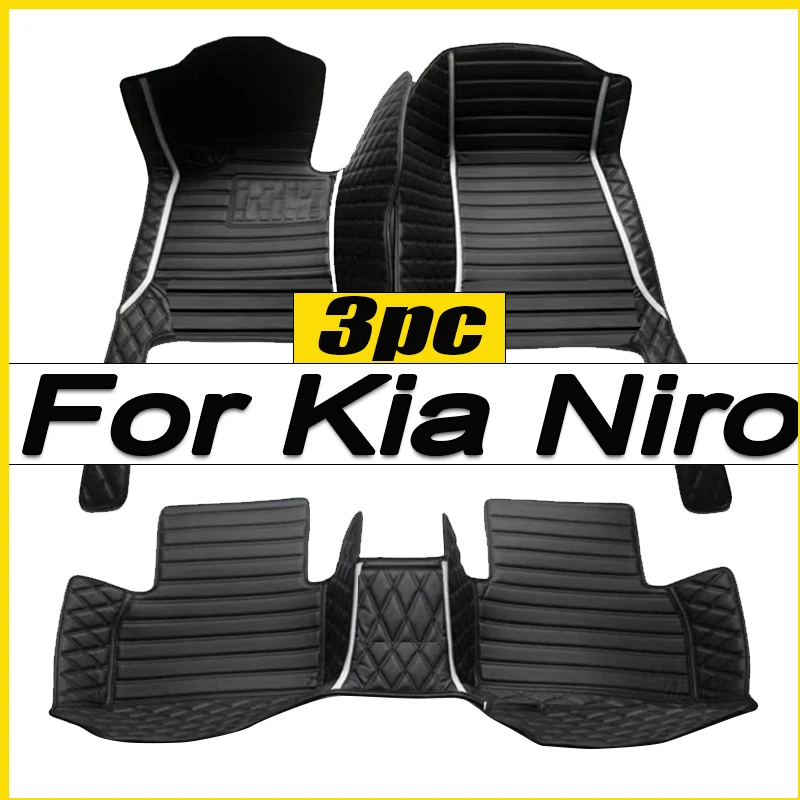 

Автомобильные коврики на заказ для Kia Niro 2016-2020 года, экологически чистые кожаные автомобильные аксессуары, детали интерьера