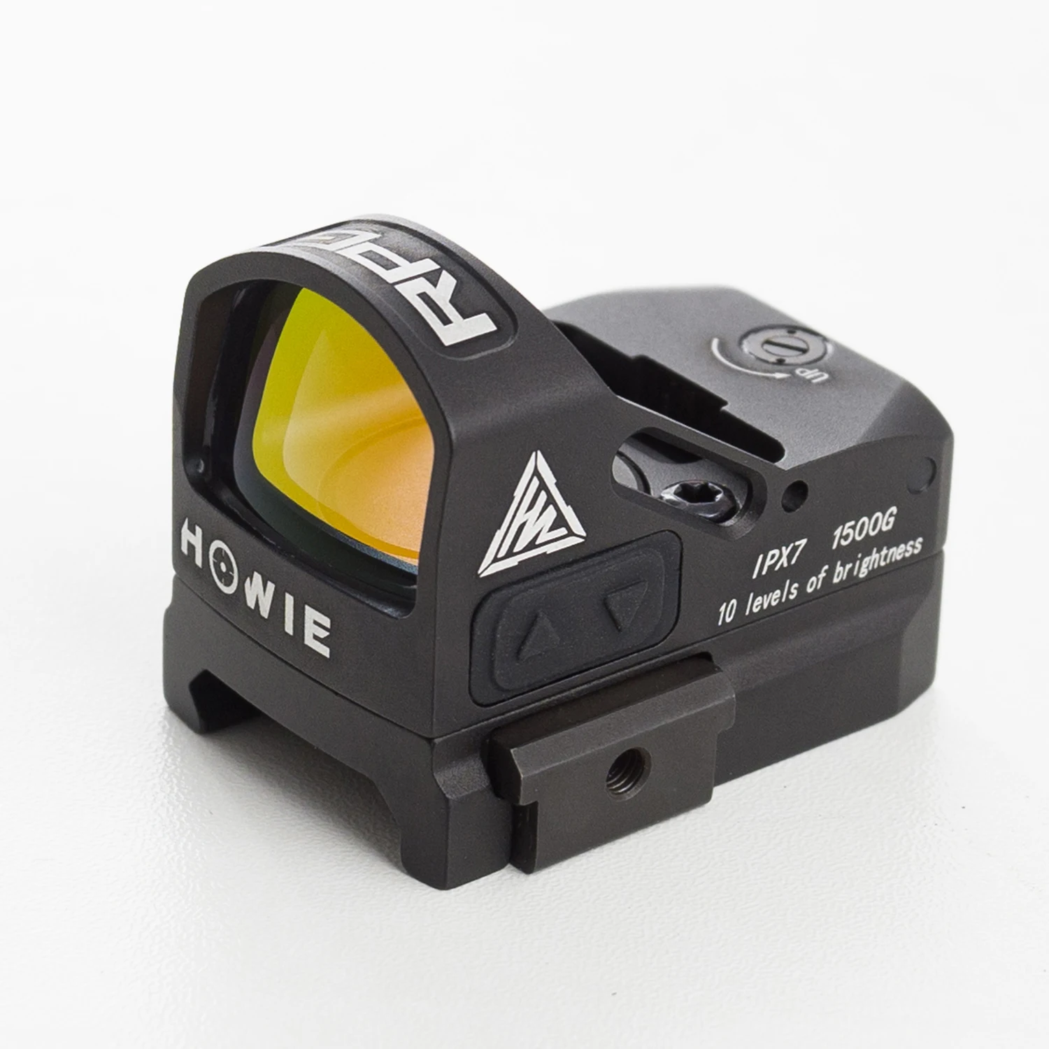HOWIE 2 MOA Shake Awake Red/Green Dot Sight مع حامل السكك الحديدية Picatinny #2