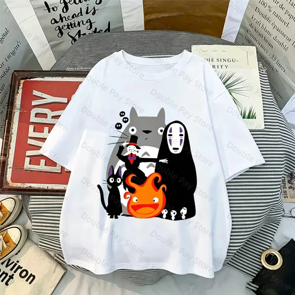 T-shirt unisexe Anime Totoro S - Summer Away Clothing avis et prix