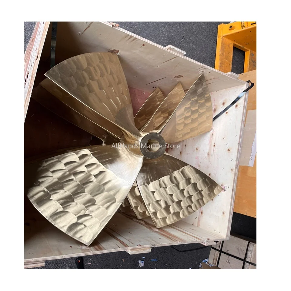 Sinooutput Diameter 1000mm New Marine Propellers 4 Blades Bronze Material For Boat Use With Quick Delivery And Good Quality