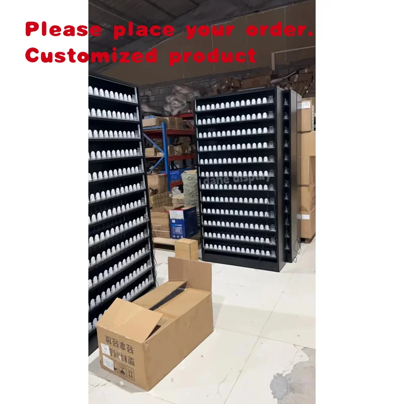 custom.America Gas Station Stores Tobacco Shelf Smoke Shop Display Cabinet Metal Display Racks Sale