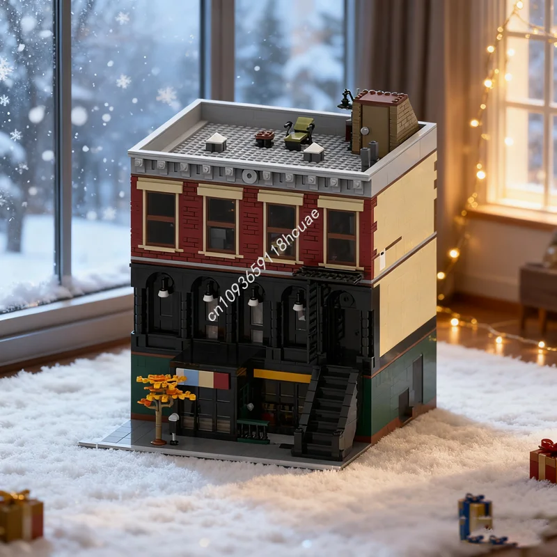 

3338pcs MOC How I Met Your Mother Building Modulared Model Blocks Construction Christmas Gifts DIY Education Toys Brick Kids