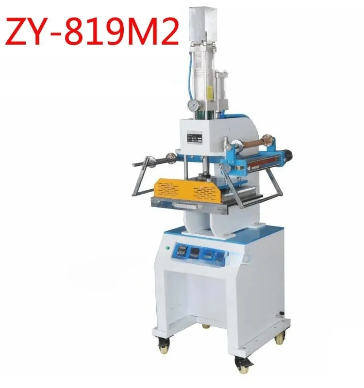 

ZY-819M2 hot bronzing machine 220V/110V Pressurized cylinder leather stamping machine Large area hot stamping machine 2500W