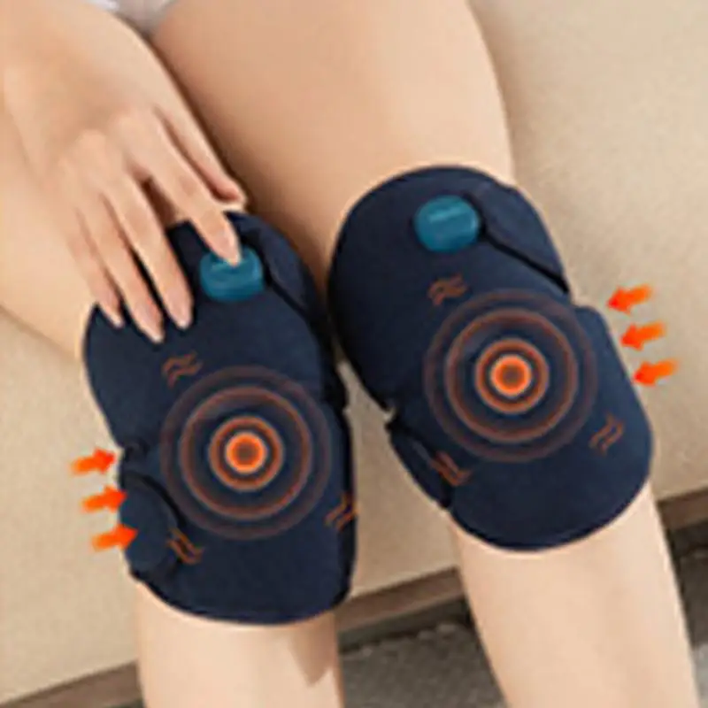 Heating Pad For Knee Knee Massager Heated Knee Pad For Leg Relief Wraps For Knee Shoulder Elbow Rechargeable Leg Massager For