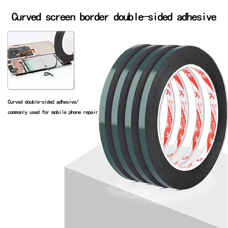 Colle sans bordure pour réparation d'écran de téléphone portable, ruban adhésif double face, joint d'écran, colle en mousse, écran incurvé, TV LCD