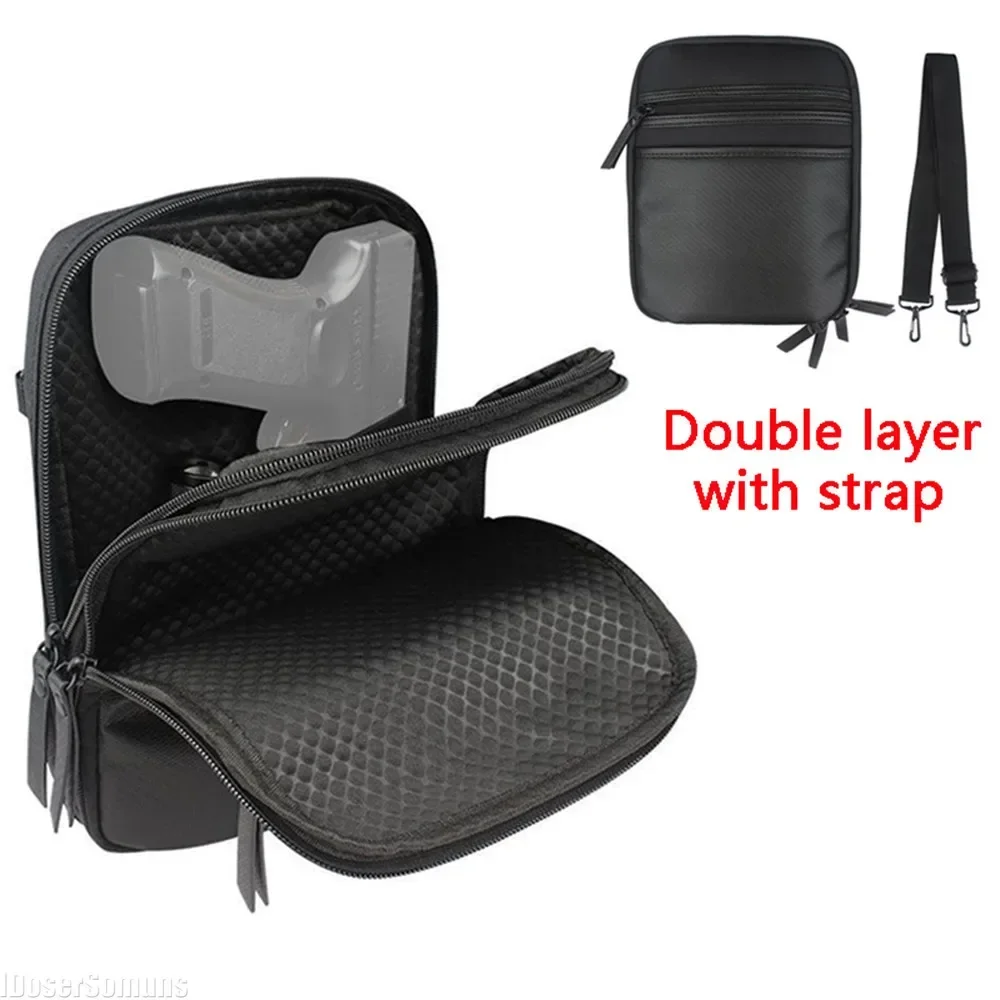 Handgun Mag Shoulder Bag Tactical Concealed Gun Carry Bag Fanny Pack Hunting Waist Pocket Soft Protection Pistol Gun Case