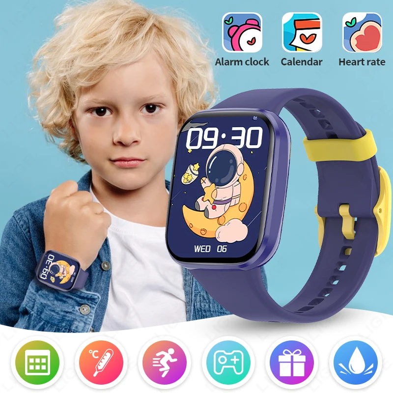 LIGE For Children's Sport Studing Watch Best Birthday Kids Gifts Student Smart Watch Health Interactive Electronic Smartwatches