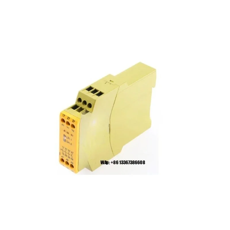 PNOZ X PZE X4V Safety Relay 24V Dc, Single Channel 4 Safety Contacts 774583