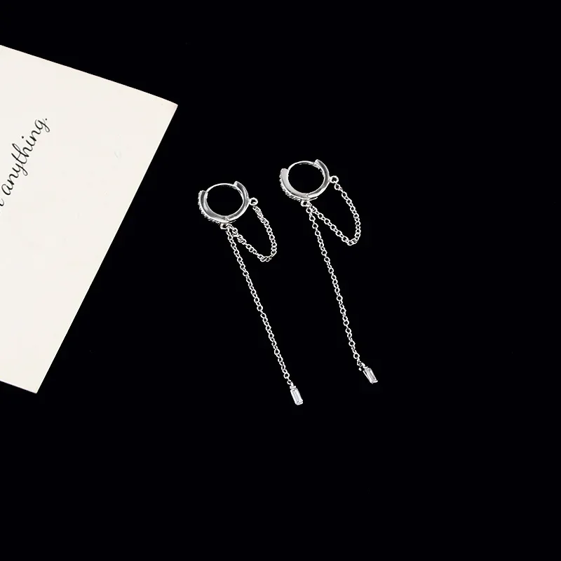 Fashion New Hot Sell Trendy 925 Sterling Silver  Earrings for Women Real Silver Ear Studs Initial Earrings