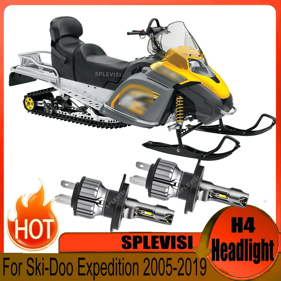 

h4 led motorcycle headlight Brighter and More Energy-Efficient For Ski-Doo Expedition 2005 2006 2007 2008 2009 2010 2011-2019