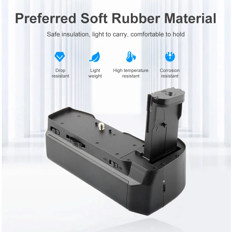 HM بطارية الكاميرا قبضة ل Blackmagic 4K 6K فيلم كاميرا عمودي اطلاق النار صندوق بطارية