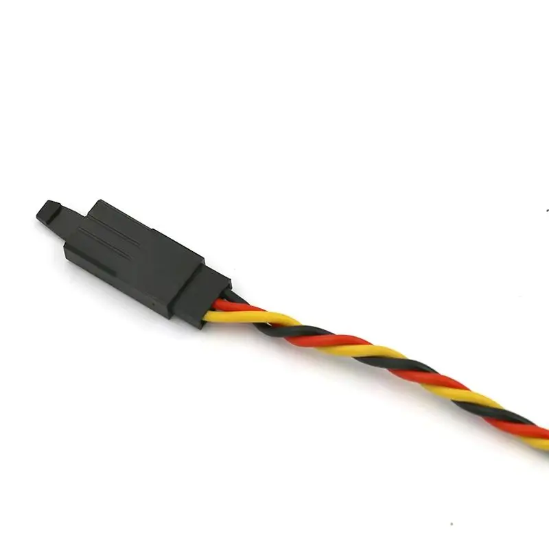 Amass 10pcs Jr Extension Cord with Anti-loose Snap, 22awg Stranded Wire, 15/30/45/60/90cm