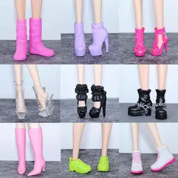 For 1/6 Doll Shoes High Heels Boots Super Model 30cm Figure Doll Sandals Original Doll Casual Shoes Female Doll Boots