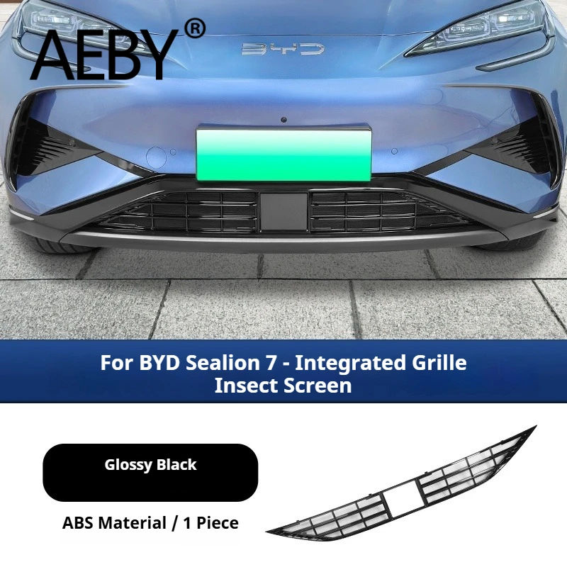 AEBY para BYD Sealion 7 2024 rejilla frontal de malla antiinsectos, Protector de malla antiinsectos, fácil instalación, accesorios para automóviles