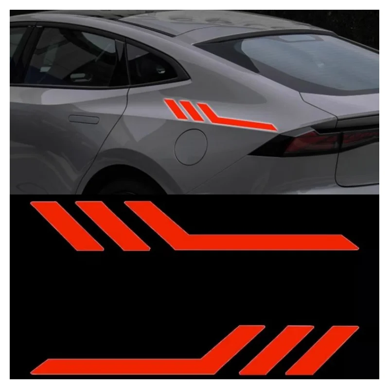 For Trumpchi GAC Empow 2022 2023 Rear Window Blinds Side Louvers Sticker Exterior Accessories Outside Door Body Mouldings Cover