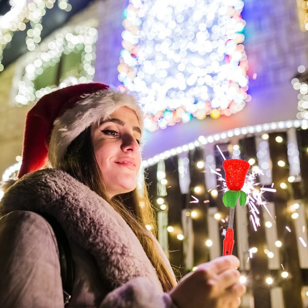 

4Pcs Glow Music Shaking Rods Luminous Hand Sticks Flashing Wand for Kids Festival Party Use Creative Glowing Plaything