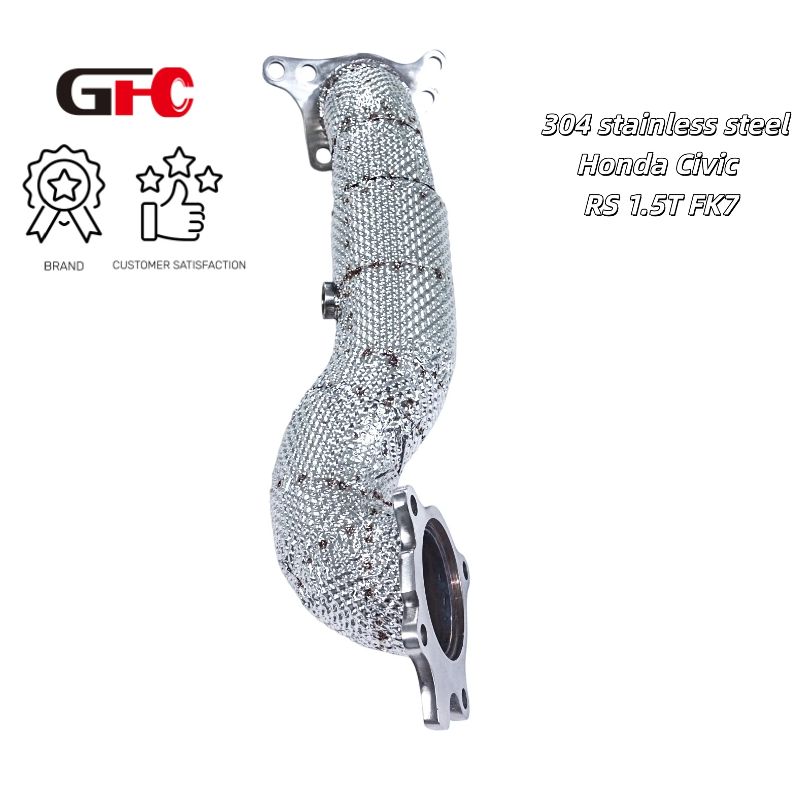 

GFC exhaust system for Honda Civic RS 1.5T FK7 high-performance catless downpipe