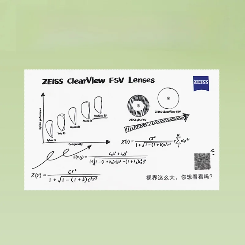 Zeiss Ultrafine Fiber Glasses Cleaning Cloth Soft Large Size No Scratch Lens Cleaning Liquid Eye Glass Cloth Care Accessories