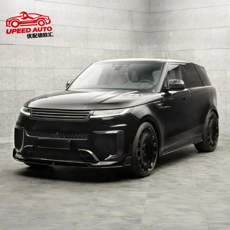 Suitable for Range Rover Sport Front Lip Skirt Rear Diffuser Spoiler Hood Wide Msy Style Dry Carbon Fiber Body Kit