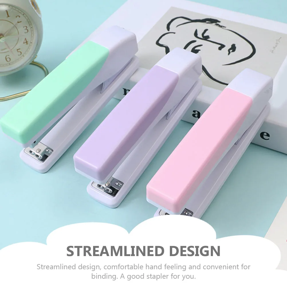 

Stapler High Labour-saving Office Desk Heavy Duty Modern Binding Tool for Desktop Stapler Paper Staples Desktop